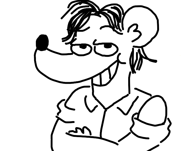 The rat from Flushed Away Drawception