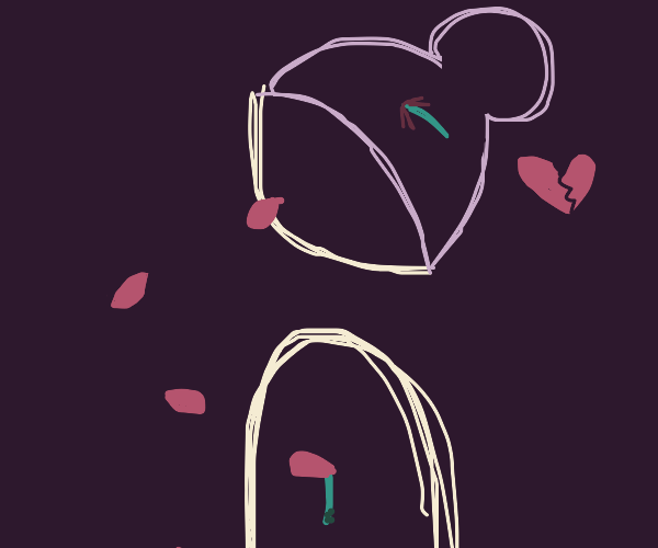 Hanahaki Disease (coughing flowers) Drawception