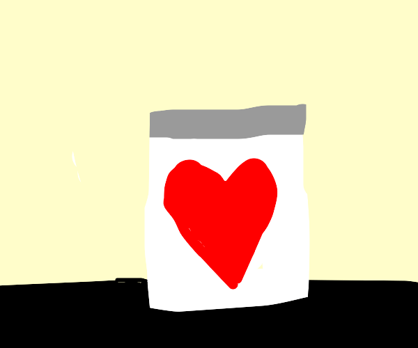 a human heart in a jar Drawception