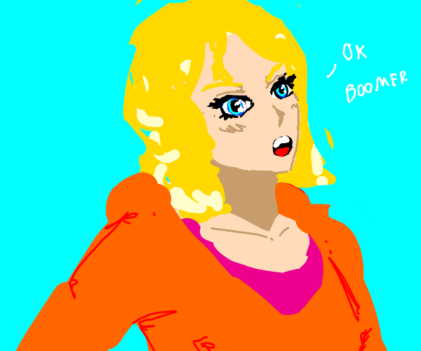 OK BOOMER (Deep fried Meme) Drawception