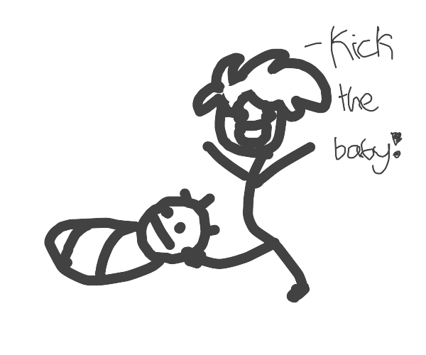 this is baby Drawception