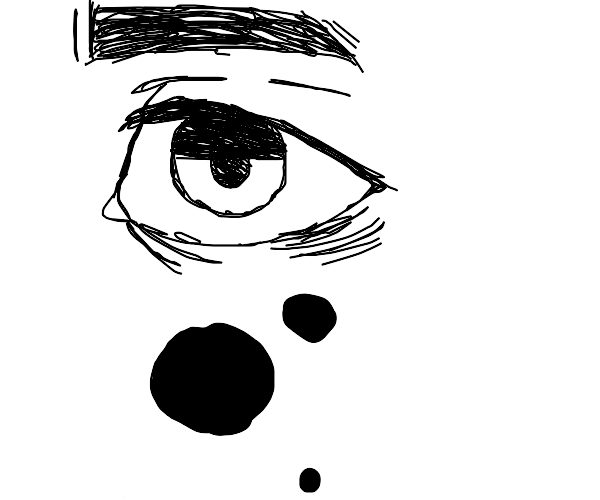 Dark circles under eyes Drawception