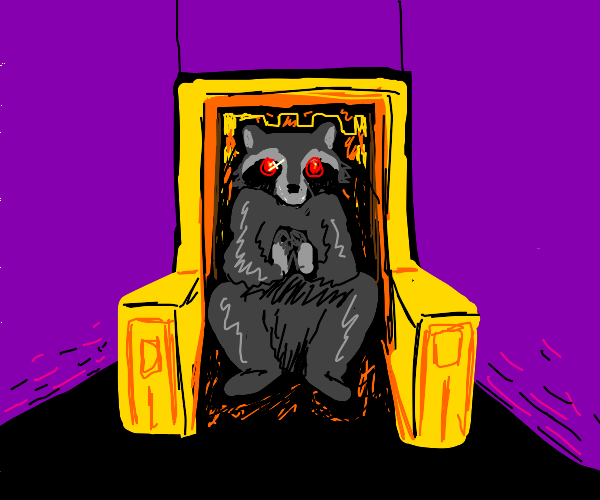 Evil Raccoon Drawception