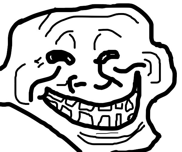 Meme Trollface Drawception