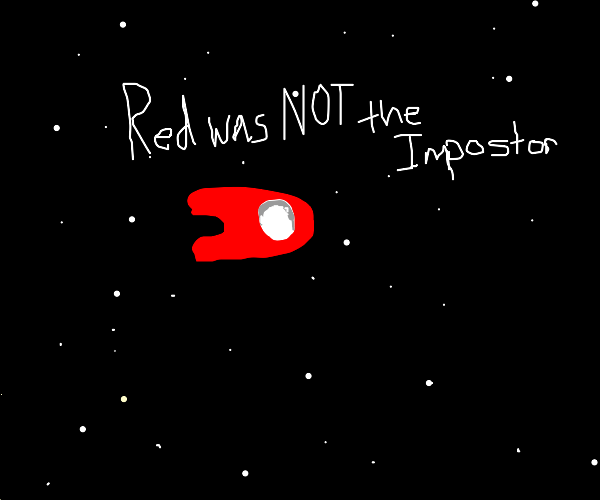A Typical game of Among Us Drawception