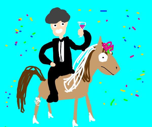 ride wife life good Drawception