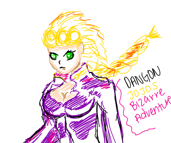 jojo x danganronpa Drawception
