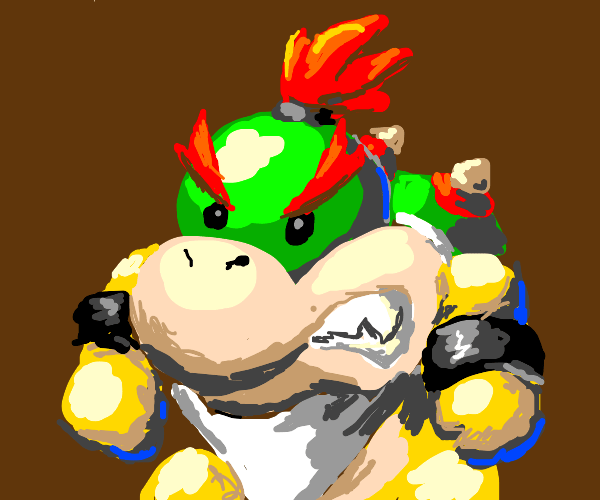Baby Bowser (Yoshi's Island) Drawception