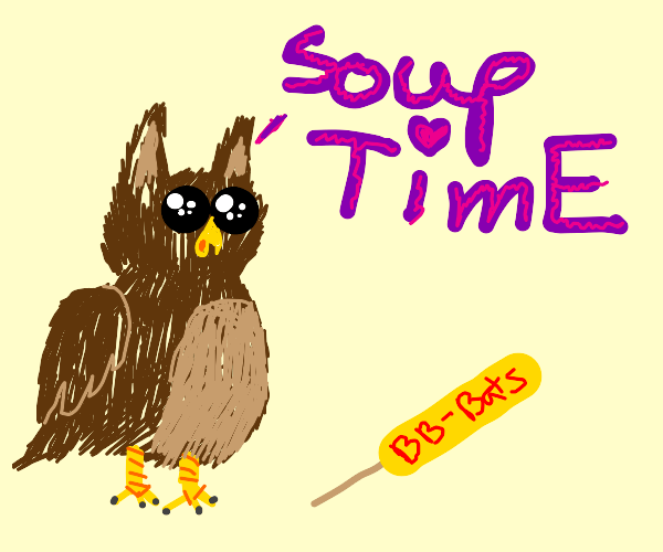 Soup time Cat meme Drawception