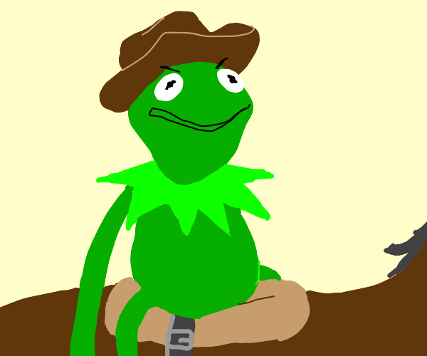 rango from the movie rango Drawception