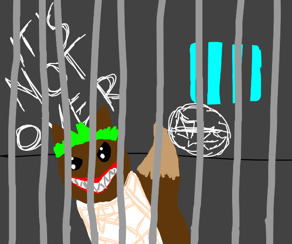 Mime from Happy Tree Friends? Drawception