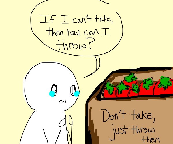 No Take, Only Throw Drawception