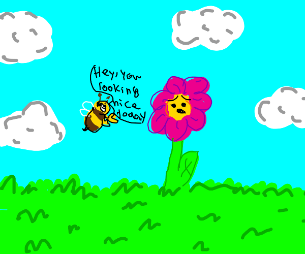 minecraft bee Drawception