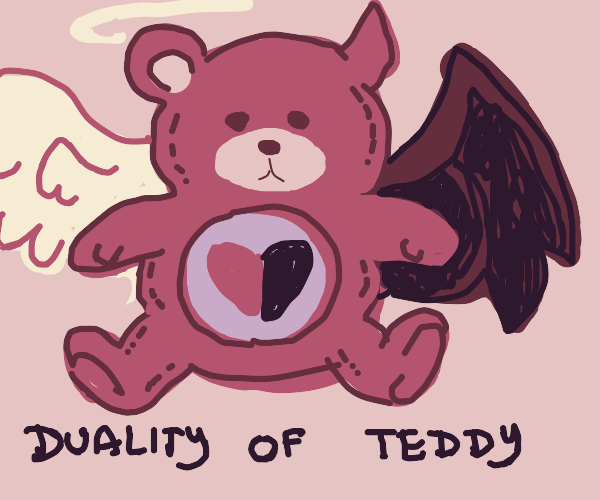 A very cute teddy bear Drawception