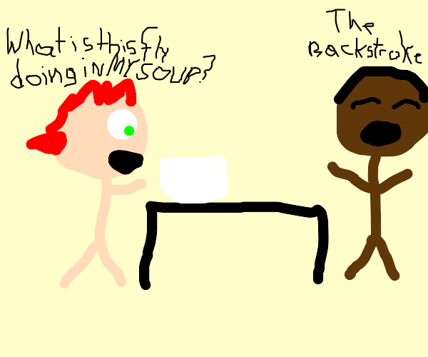 You took a sample of my pasta! Drawception