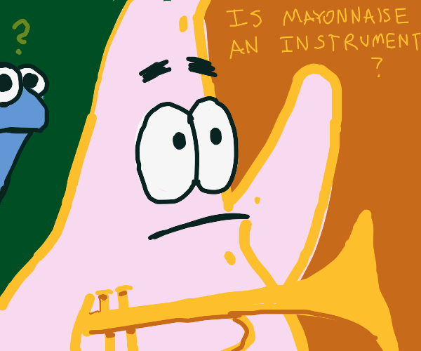 Is Mayonnaise An Instrument? Drawception