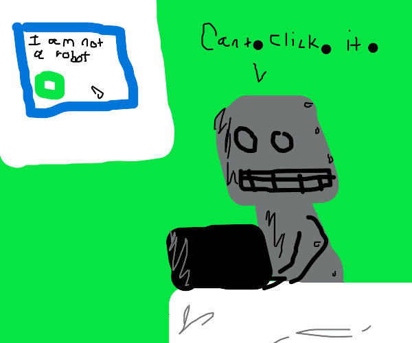 Robot can’t figure out captcha Drawception