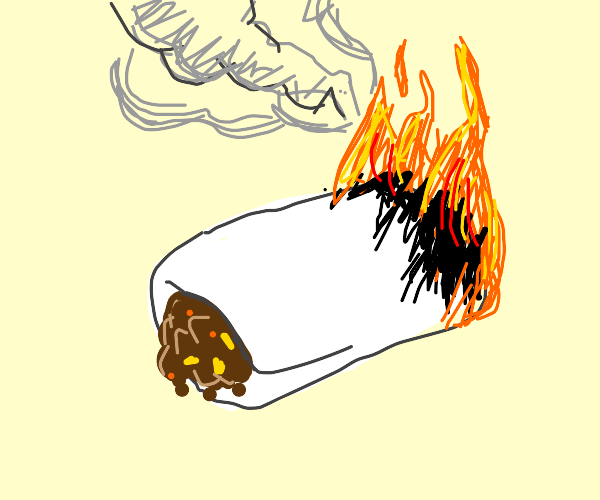 Burrito from the Year 2500 Drawception