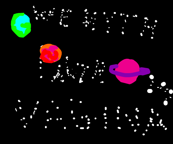 This is what space smells like. Drawception