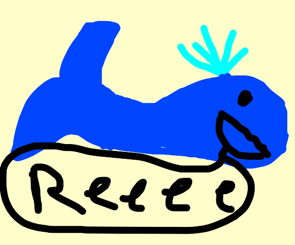 Loud Blue Whale Drawception