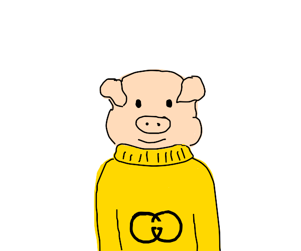 pigs in a blanket Drawception