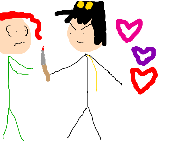 Yandere JoJo’s Bizarre Adventure Drawception