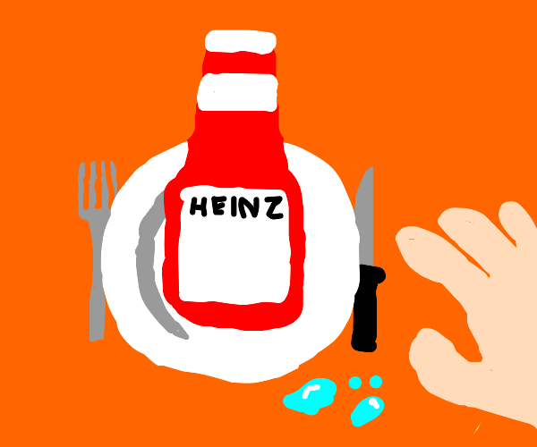 Scared Ketchup Drawception