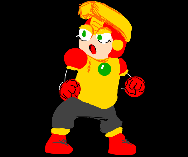 Heat Man (Mega Man 2) Drawception