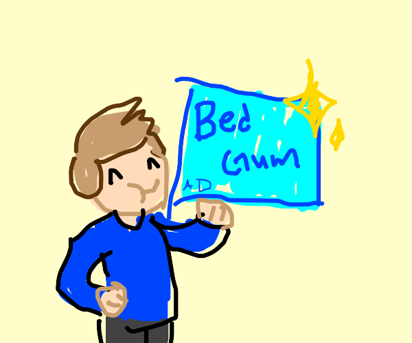 Eating Gum with a Bed Drawception