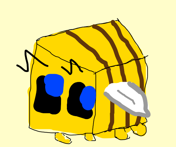 Minecraft Bee Drawception