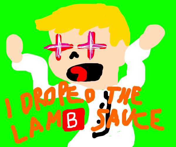 WHERES THE LAMB SAUCE!!!! Drawception