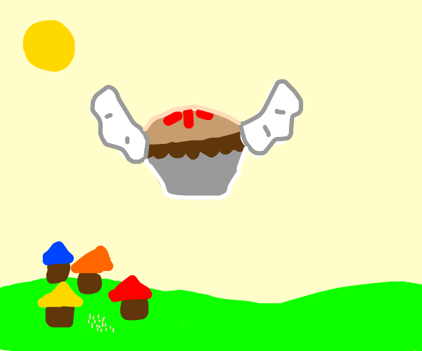Pie with wings Drawception
