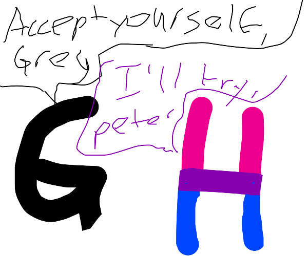 Peter Griffin vs Greg Heffley Drawception