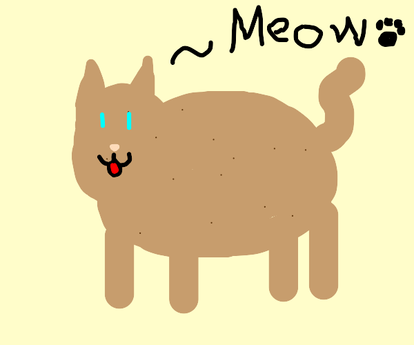 Potato Cat Drawception