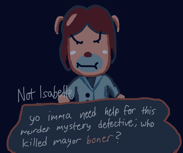 Creature Street (that Animal Crossing parody) Drawception