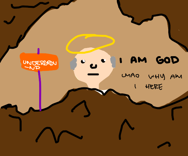 Underground God Drawception