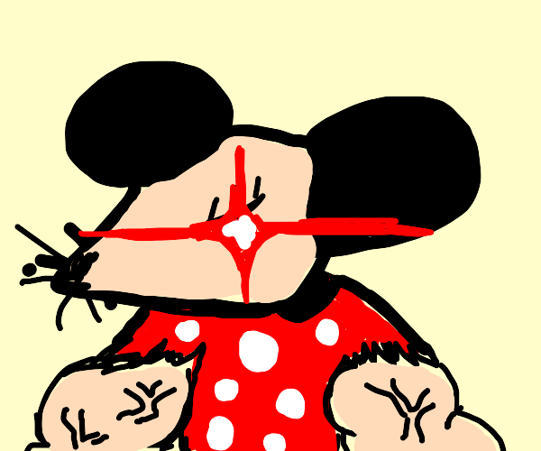 Minnie Mouse Bouncer - Drawception