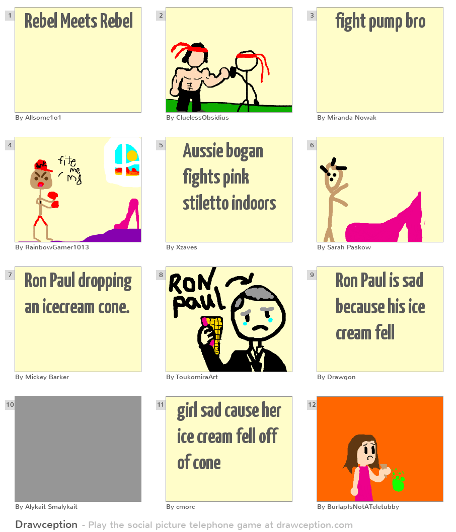 Rebel Meets Rebel Drawception
