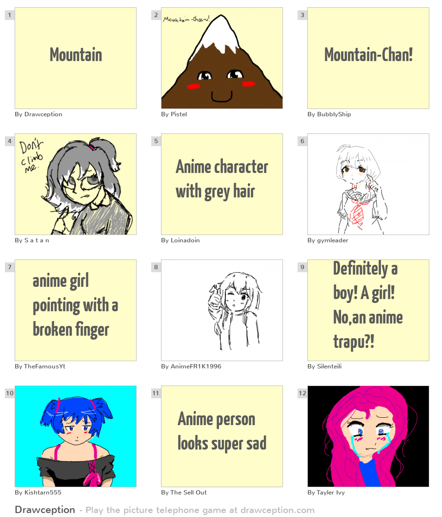 Mountain Drawception