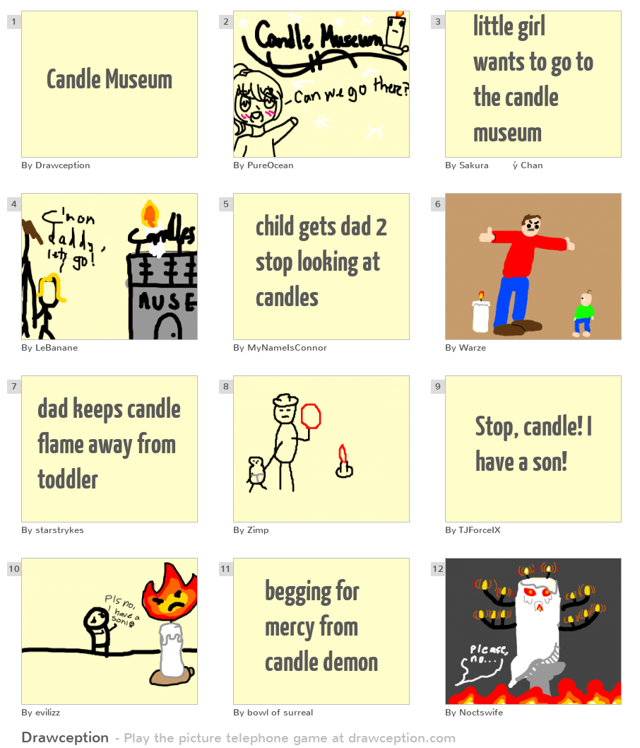 Candle Museum Drawception