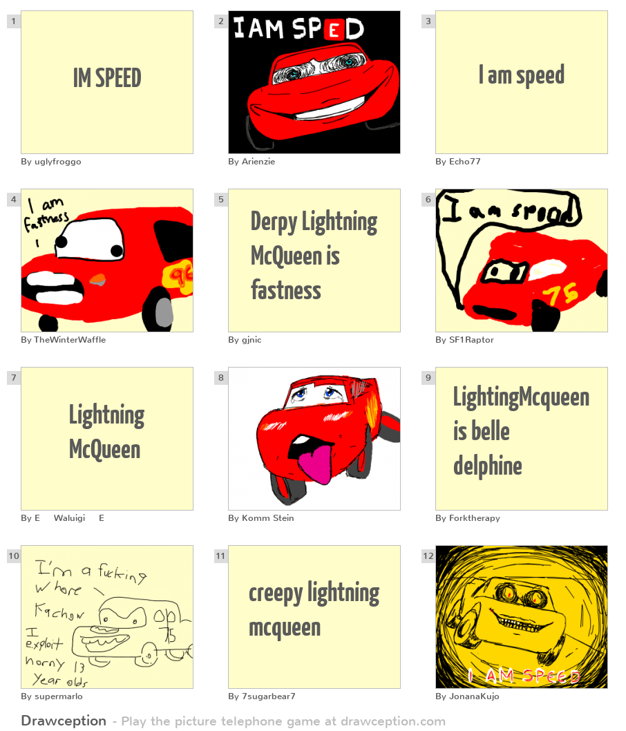 IM SPEED Drawception