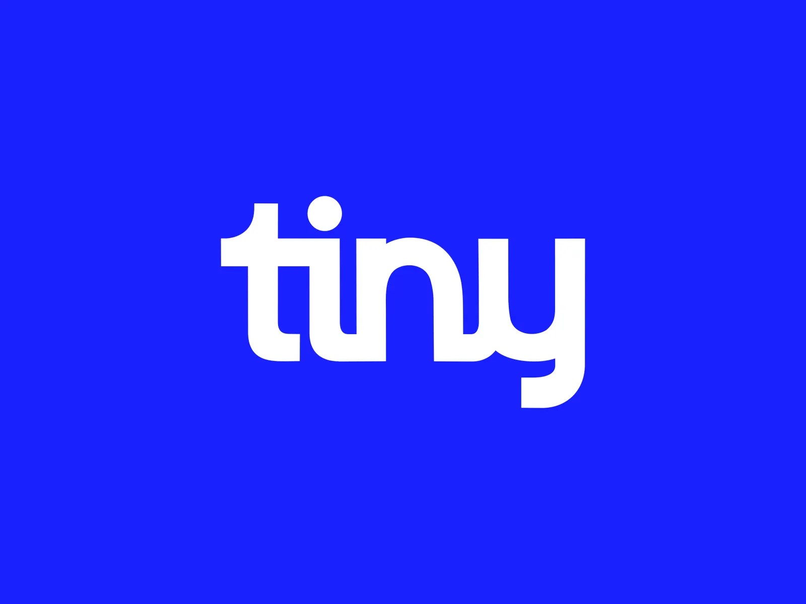 Tiny Logo by Dan Cederholm on Dribbble