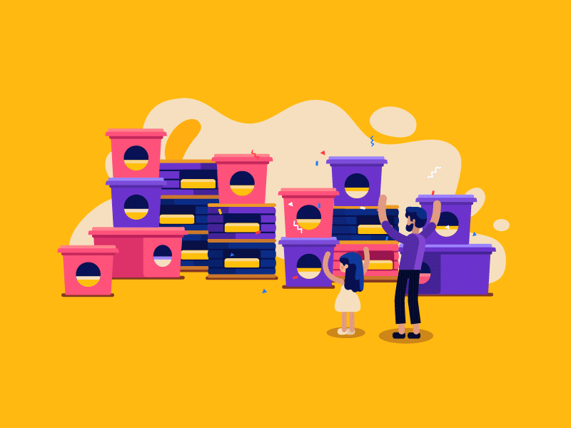 Making Cat Shelter by Elena Maykhrych on Dribbble