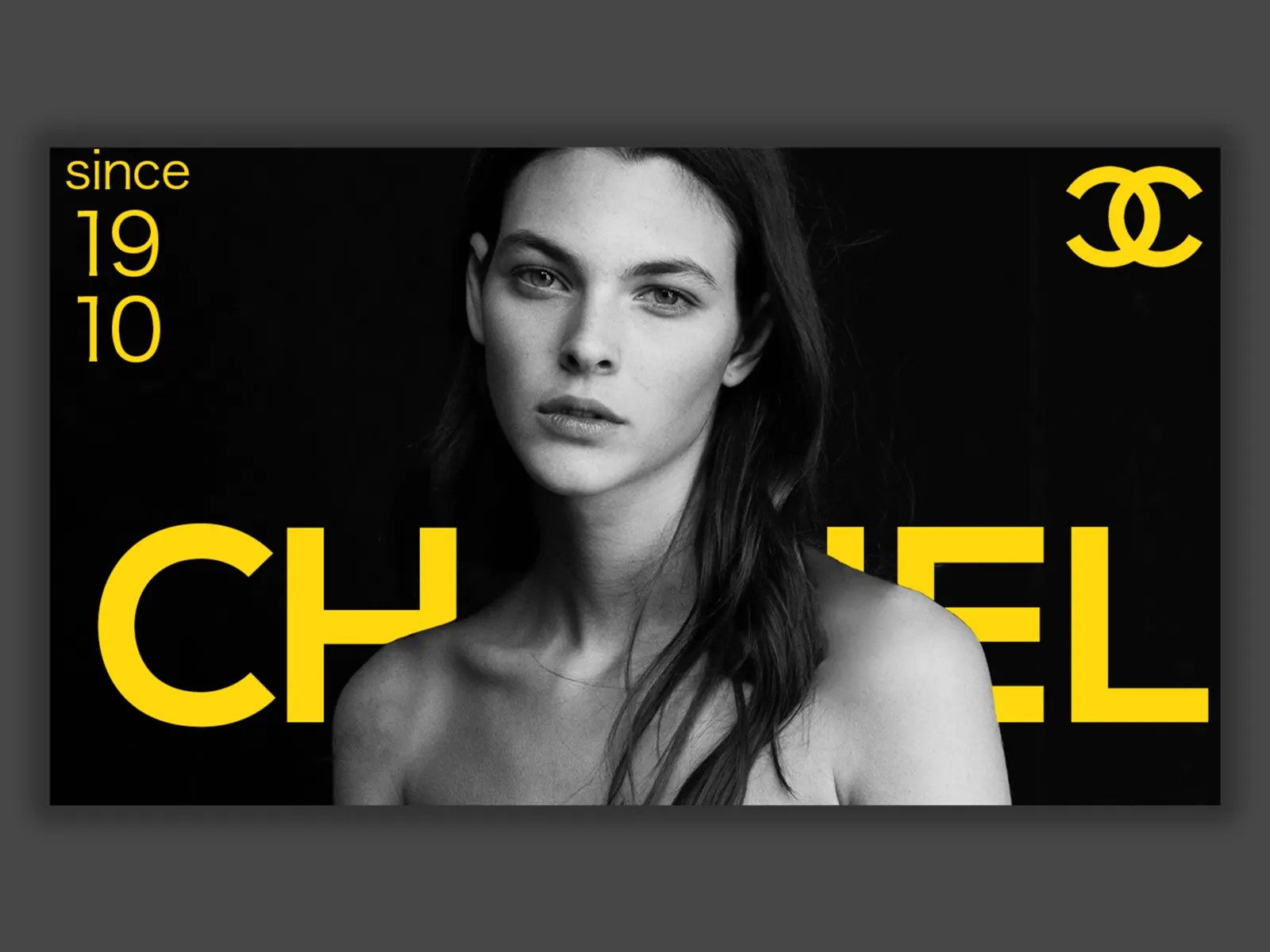 Chanel Poster by Zach Robinson on Dribbble