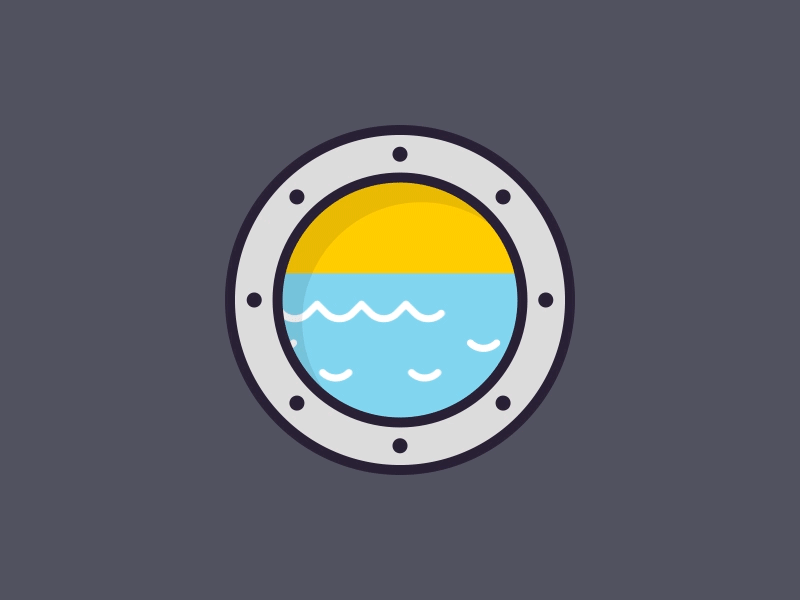 Porthole circle by Pierre Bincteux on Dribbble