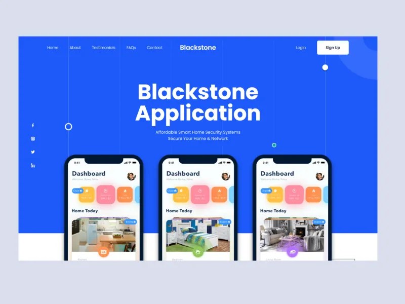Blackstone Landing Page by Ahmed ArtanRooble on Dribbble