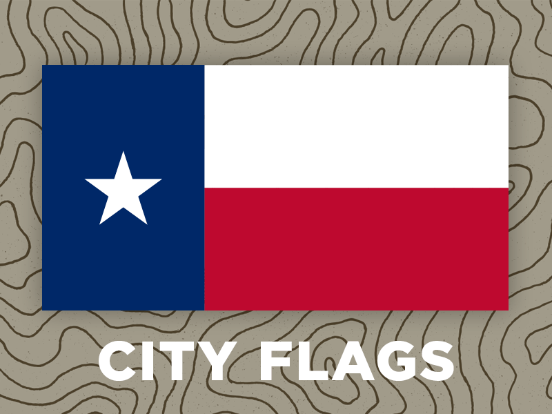 City Flags Texas by Kyle Hall on Dribbble