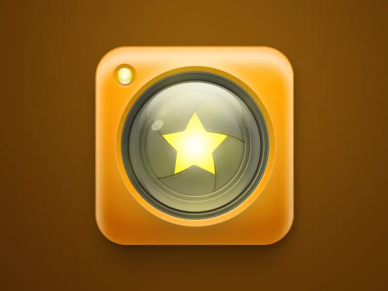 Camera Rate iOS icon by Ilham Herry on Dribbble