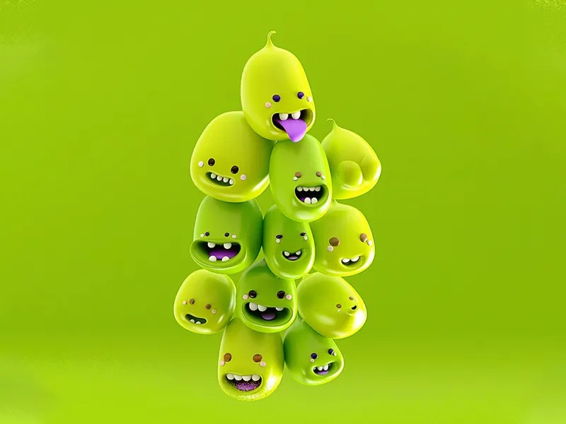 12 uvas 🍇 by Cristian Rivas on Dribbble