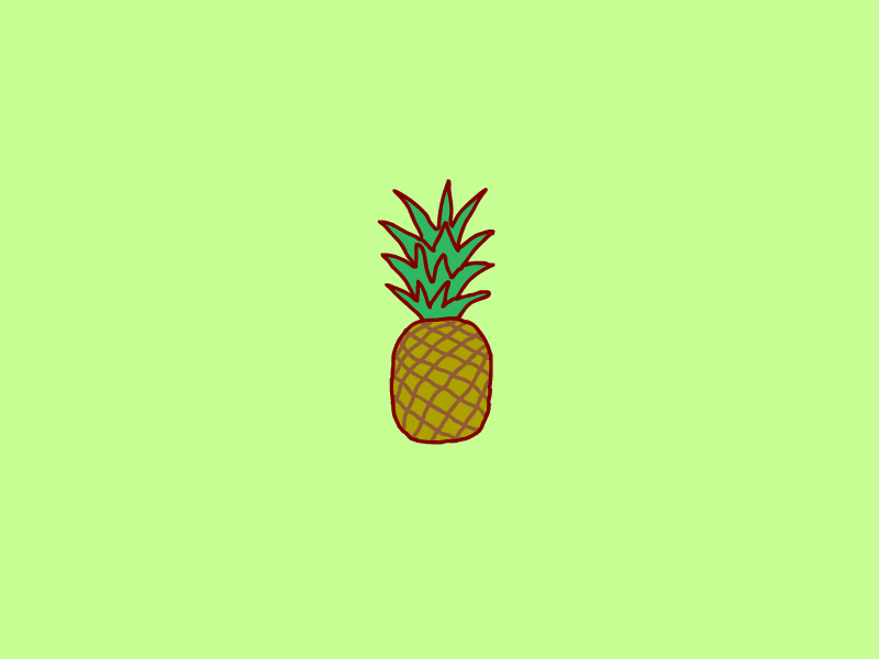 pineapple stuff by olle bergmark on Dribbble